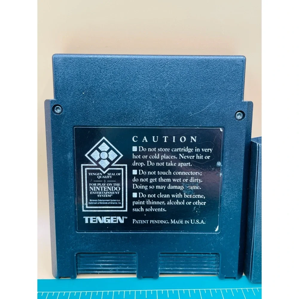 RBI Baseball Nintendo NES Tengen Authentic Cartridge and Cover Only